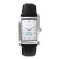 Bulova Women's Corporate Classic Silver Tone Watch W/ Leather Strap